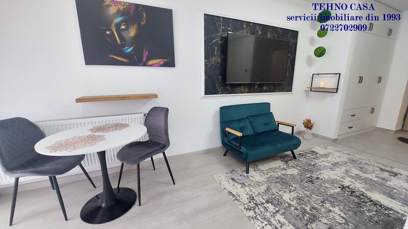 Hills Brauner, garsoniera lux, centrala, loc parcare, metrou 800m