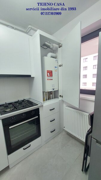 Hills Brauner, garsoniera lux, centrala, loc parcare, metrou 800m